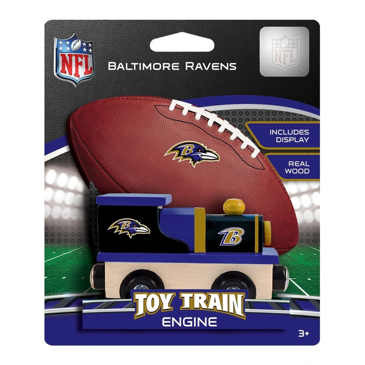 Baltimore Ravens Toy Train Engine Image 2