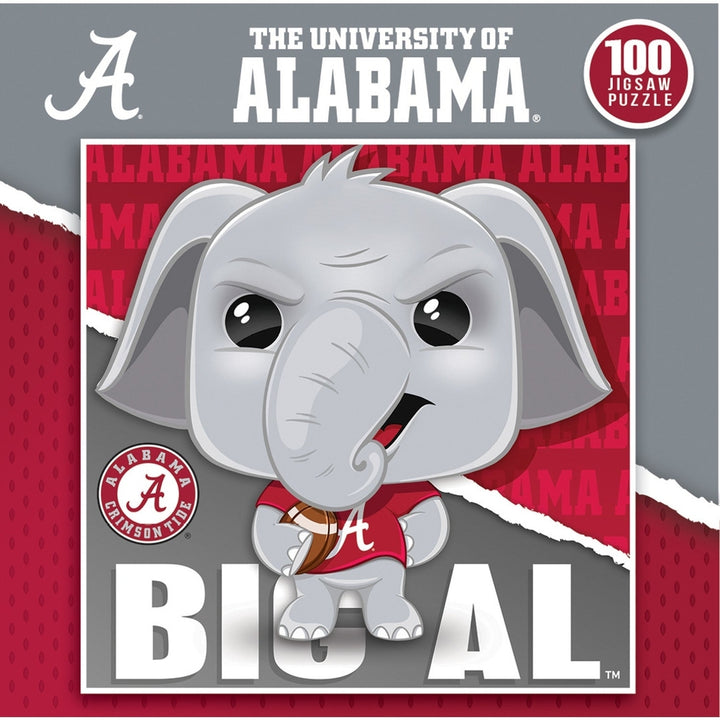 Big Al - Alabama Crimson Tide Mascot 100 Piece Puzzle Image 3