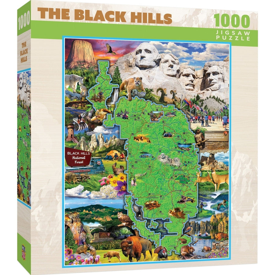 Black Hills National Forest 1000 Piece Jigsaw Puzzle Image 1