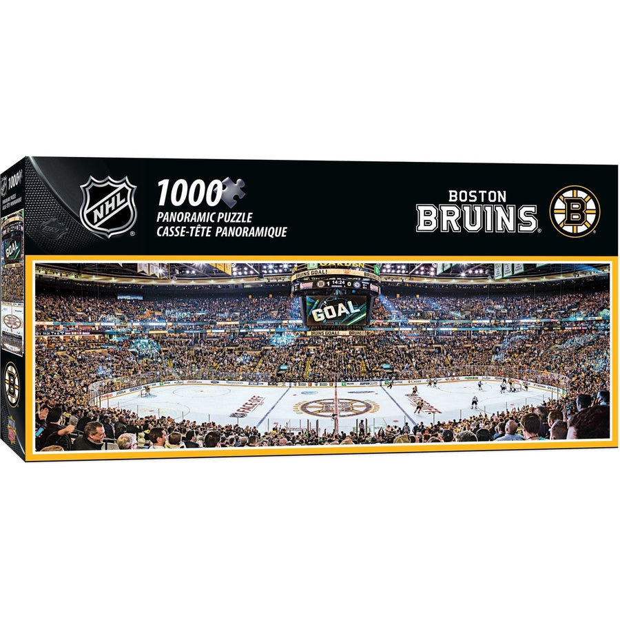 Boston Bruins - 1000 Piece Panoramic Puzzle Image 1