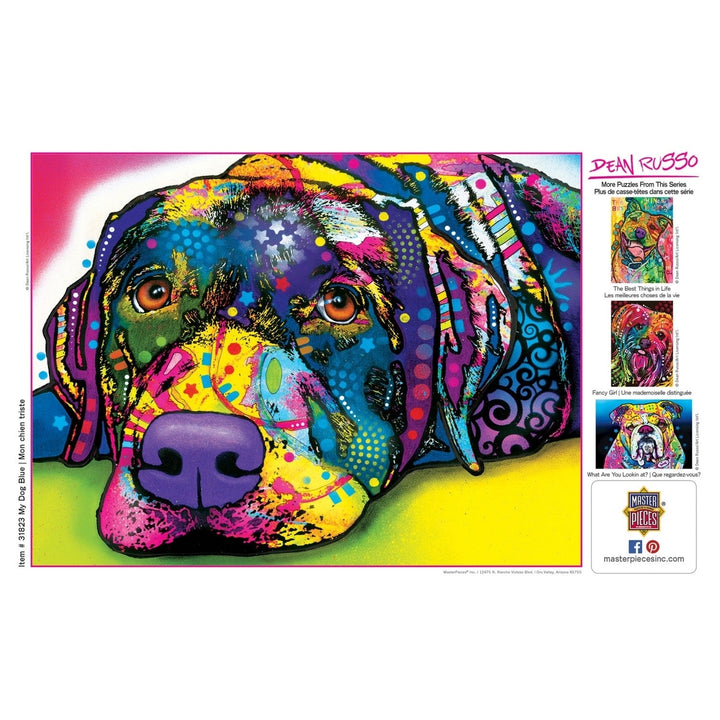 Dean Russo - My Dog Blue 300 Piece EZ Grip Puzzle Image 4
