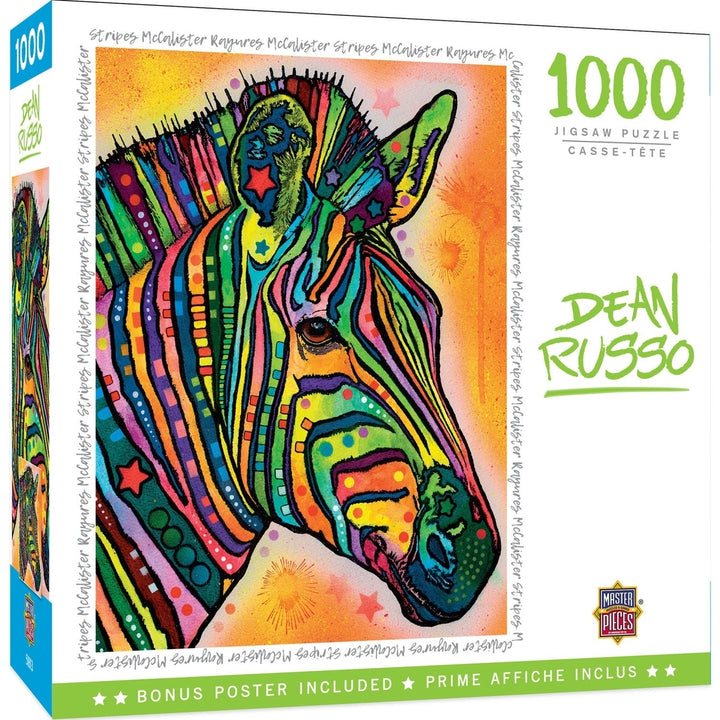 Dean Russo - Stripes McCalister 1000 Piece Jigsaw Puzzle Image 1