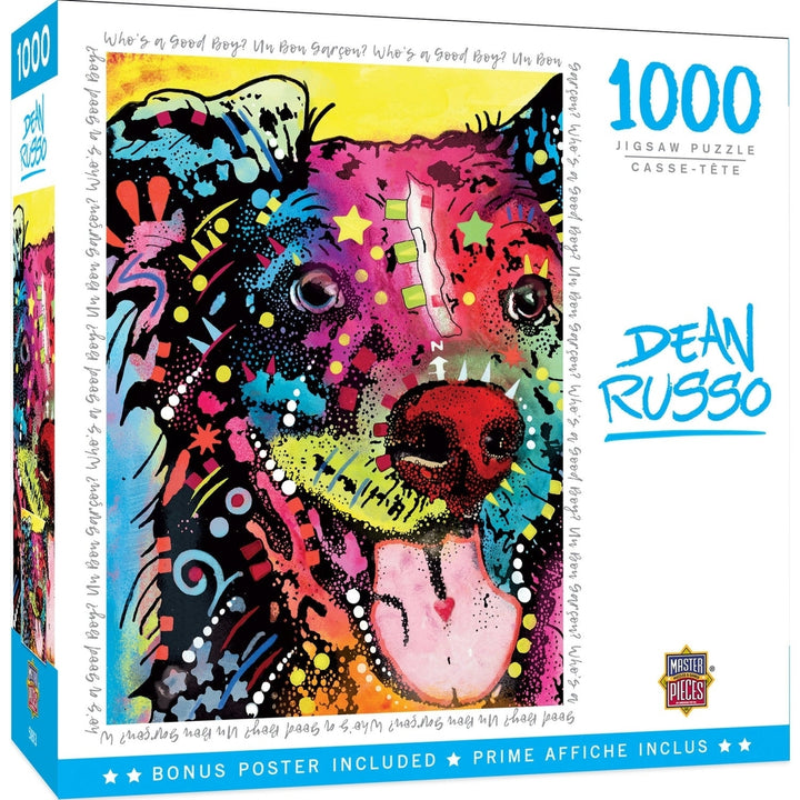 Dean Russo - Whos A Good Boy? 1000 Piece Jigsaw Puzzle Image 1