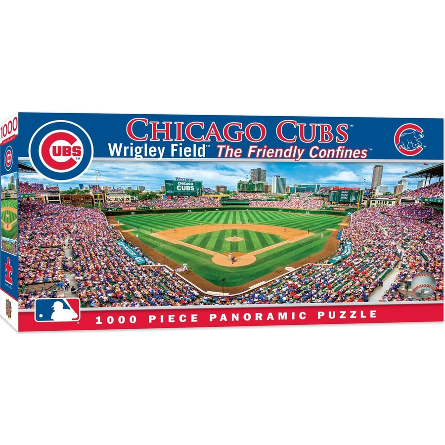 Chicago Cubs - 1000 Piece Panoramic Puzzle Image 1