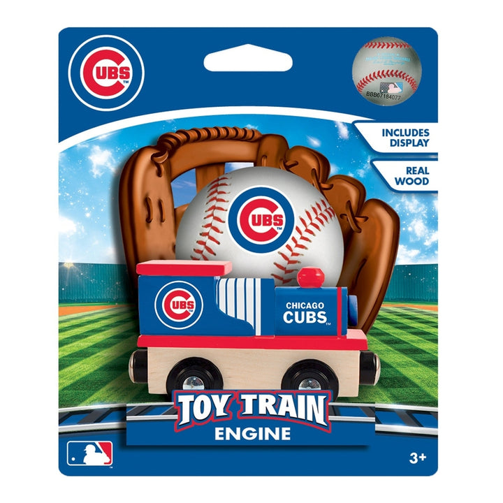 Chicago Cubs Toy Train Engine Image 2