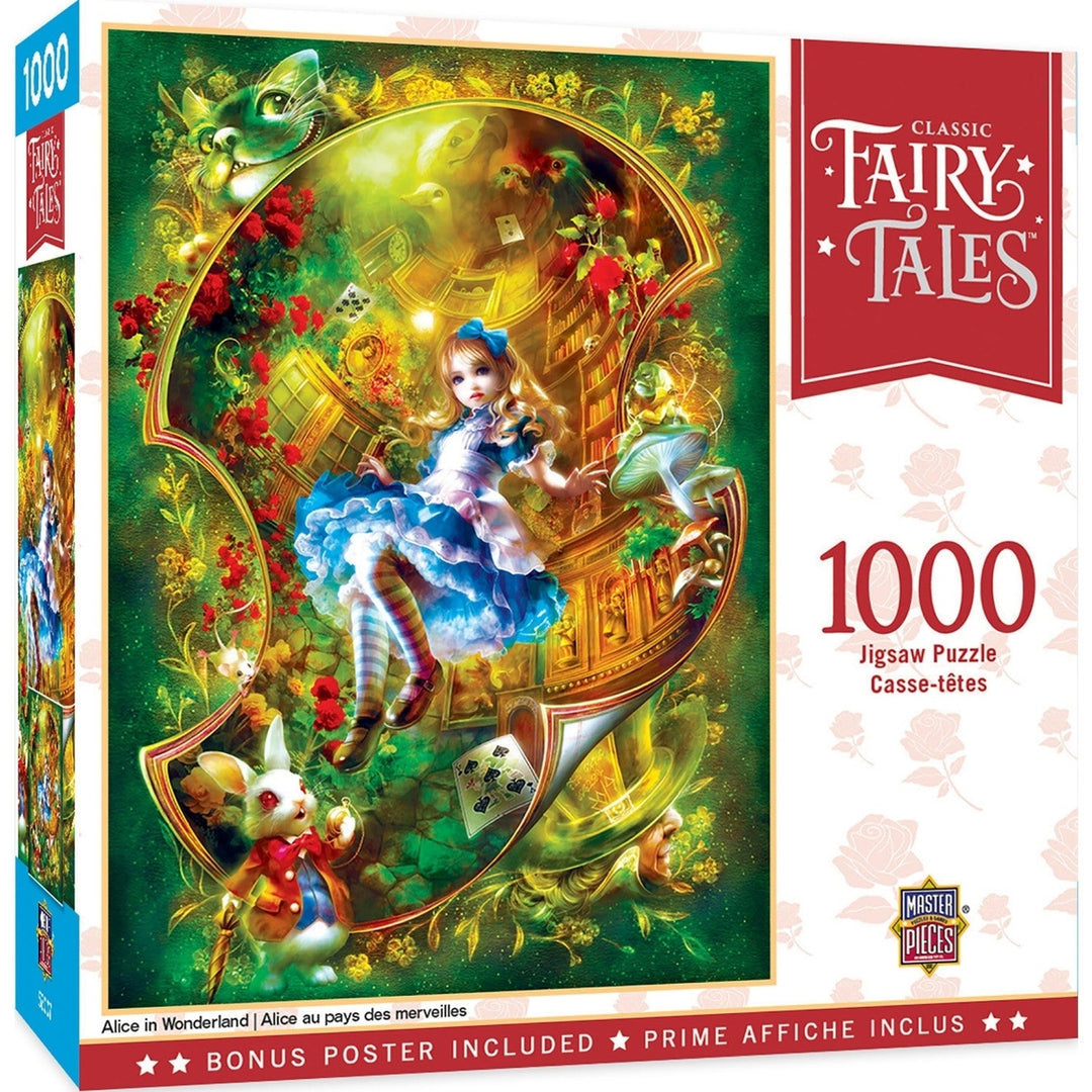 Classic Fairy Tales - Alice in Wonderland 1000 Piece Jigsaw Puzzle Image 1