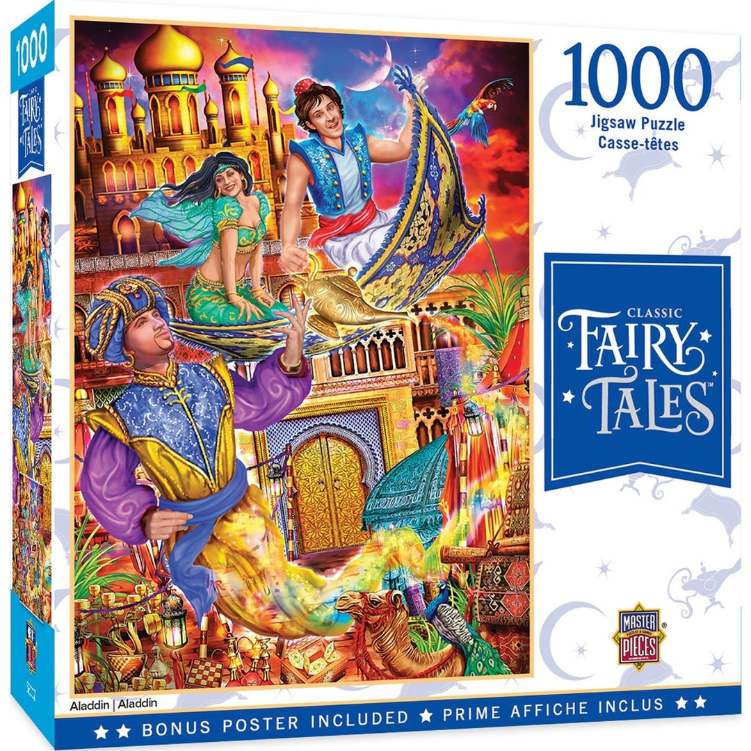 Classic Fairy Tales - Aladdin 1000 Piece Jigsaw Puzzle Image 1