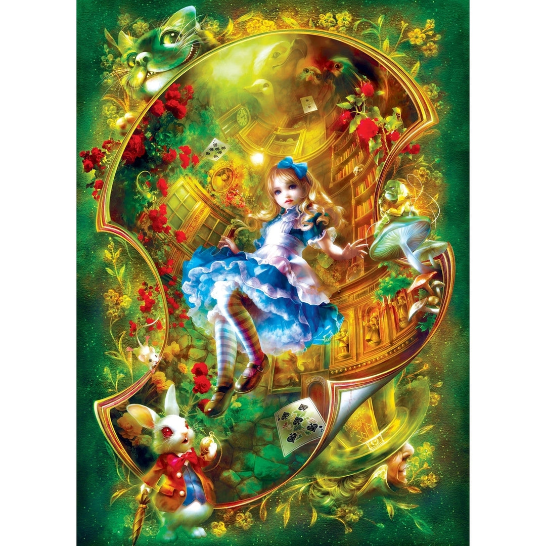 Classic Fairy Tales - Alice in Wonderland 1000 Piece Jigsaw Puzzle Image 2