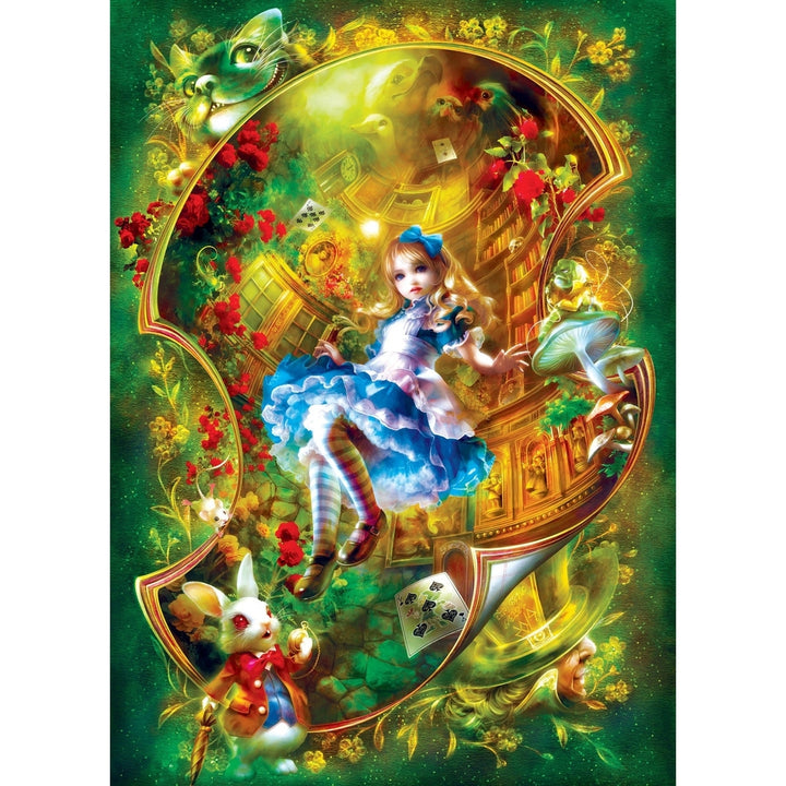 Classic Fairy Tales - Alice in Wonderland 1000 Piece Jigsaw Puzzle Image 2