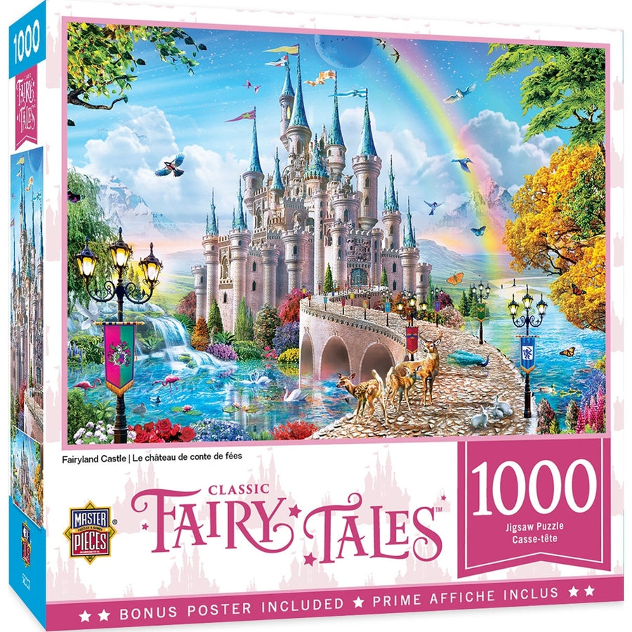 Classic Fairy Tales - Fairyland Castle 1000 Piece Jigsaw Puzzle Image 1