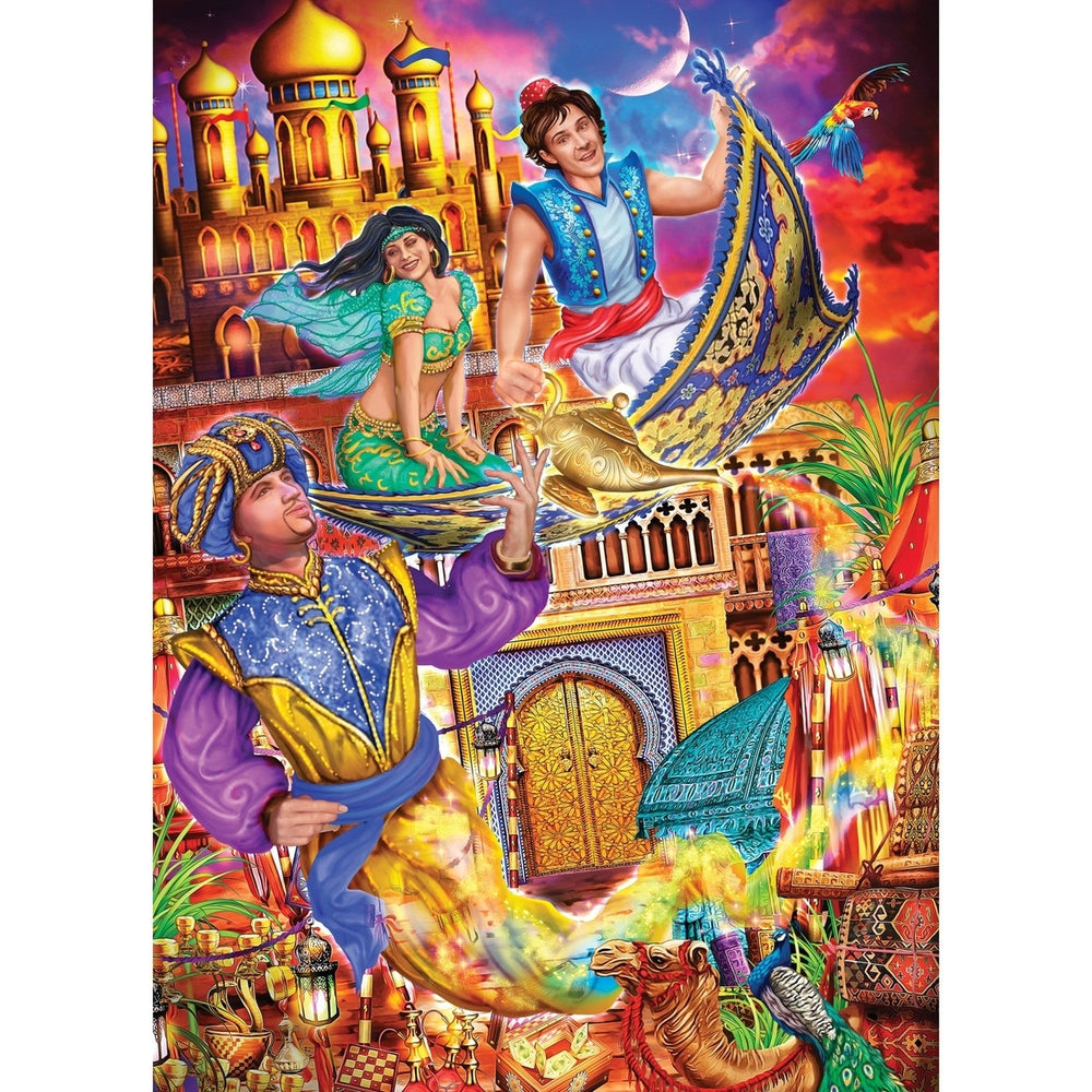 Classic Fairy Tales - Aladdin 1000 Piece Jigsaw Puzzle Image 2