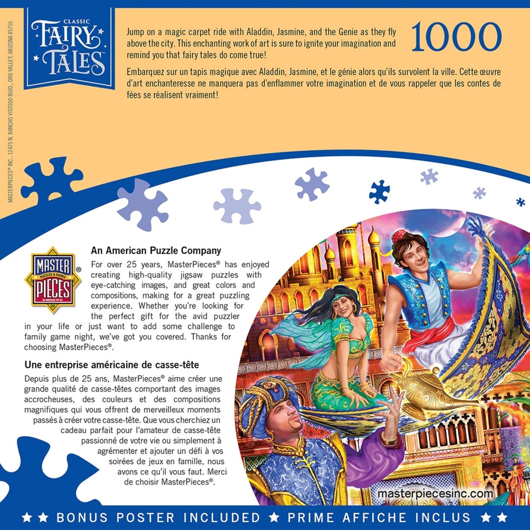 Classic Fairy Tales - Aladdin 1000 Piece Jigsaw Puzzle Image 3