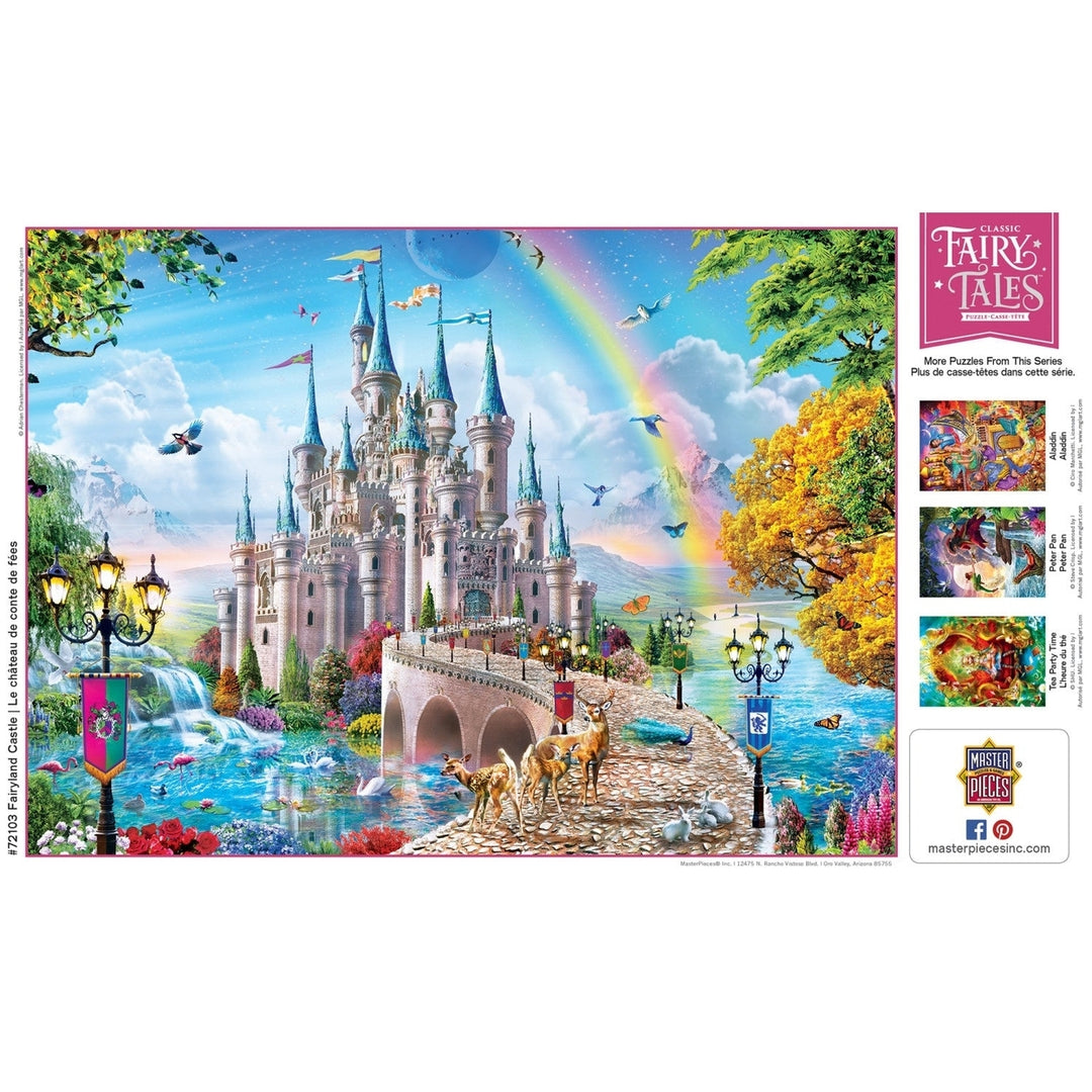 Classic Fairy Tales - Fairyland Castle 1000 Piece Jigsaw Puzzle Image 4