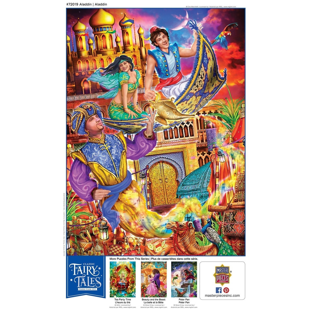 Classic Fairy Tales - Aladdin 1000 Piece Jigsaw Puzzle Image 4