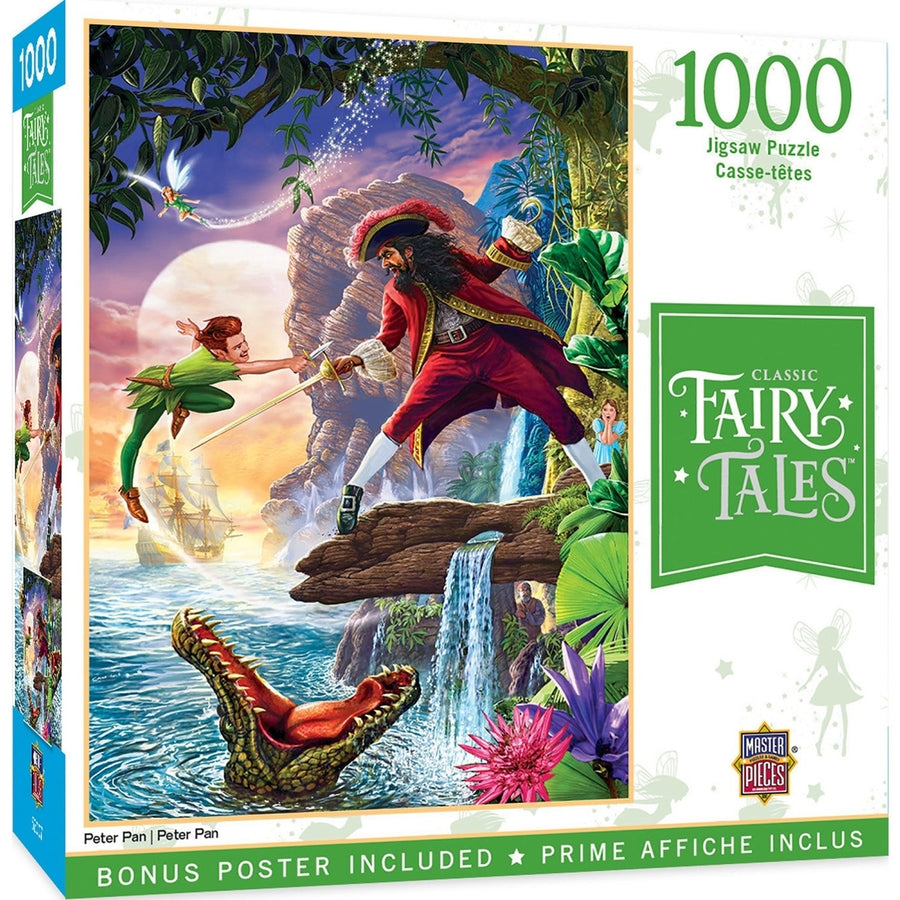 Classic Fairy Tales - Peter Pan 1000 Piece Jigsaw Puzzle Image 1