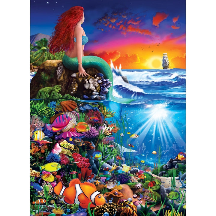 Classic Fairy Tales - Little Mermaid 1000 Piece Jigsaw Puzzle Image 2