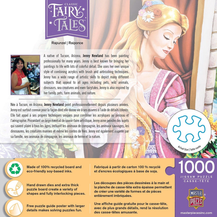 Classic Fairy Tales - Rapunzel 1000 Piece Jigsaw Puzzle Image 3