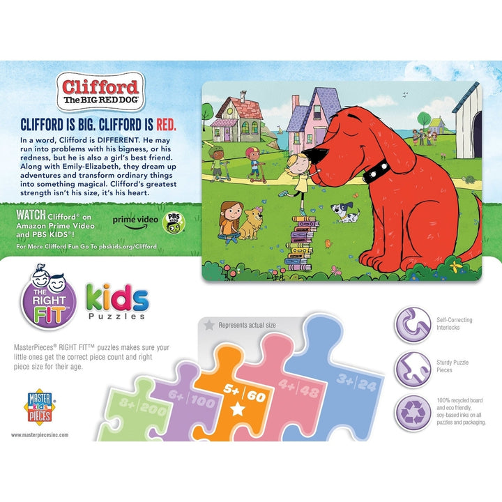 Clifford - Day at the Park 60 Piece Jigsaw Puzzle Image 3