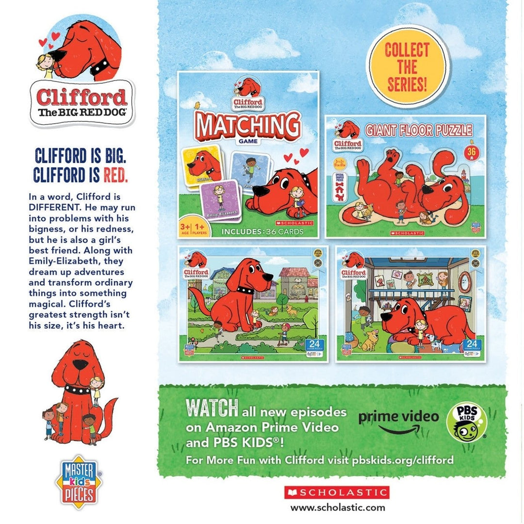 Clifford 100 Piece Jigsaw Puzzles 4-Pack Image 3