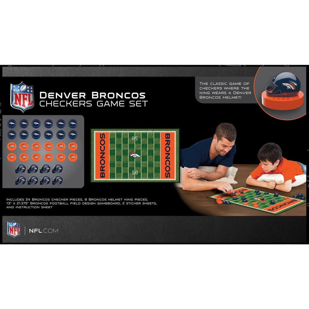 Denver Broncos Checkers Image 3