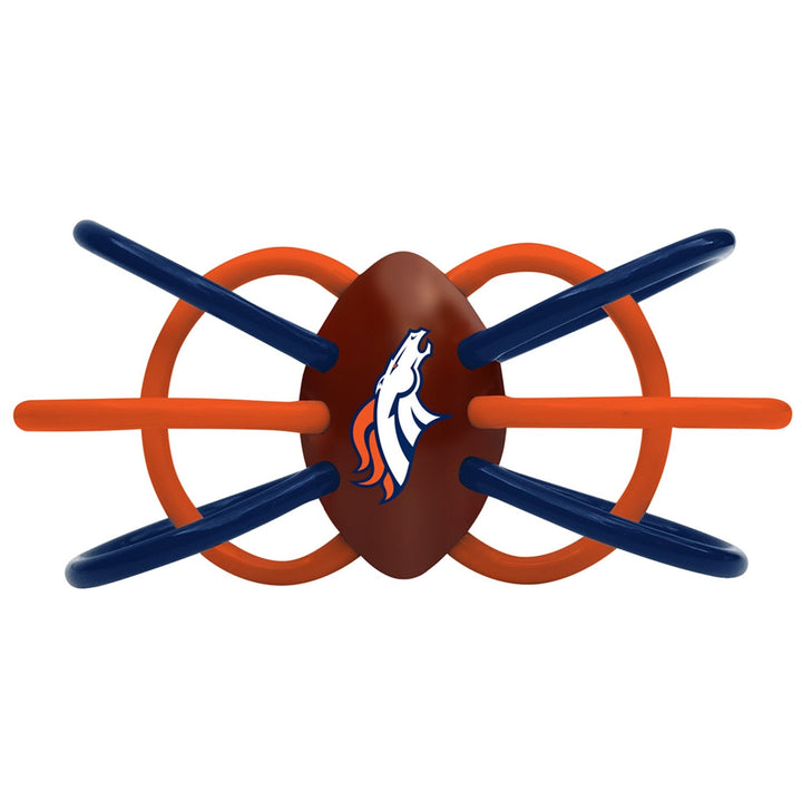 Denver Broncos Winkel Teether Rattle Image 1