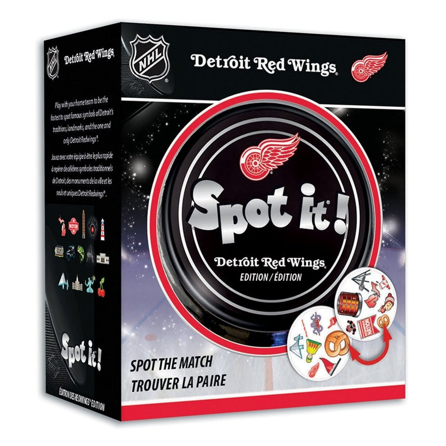 Detroit Red Wings Spot It! Card Game Image 1