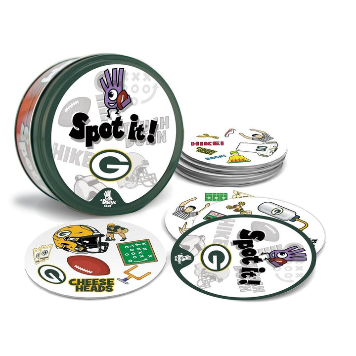 Green Bay Packers Spot It! Card Game Image 2