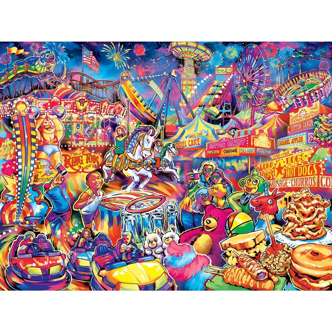 Greetings From The State Fairgrounds - 550 Piece Puzzle Image 2