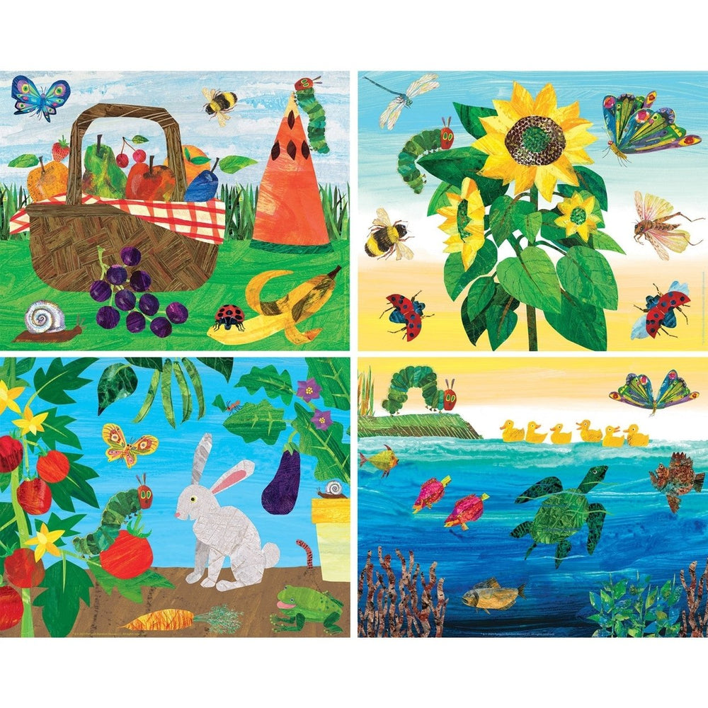 World of Eric Carle 100 Piece Jigsaw Puzzles 4-Pack Image 2