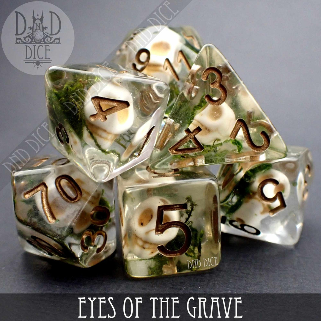 Eyes of the Grave 7 Piece Gaming Dice Set Image 1