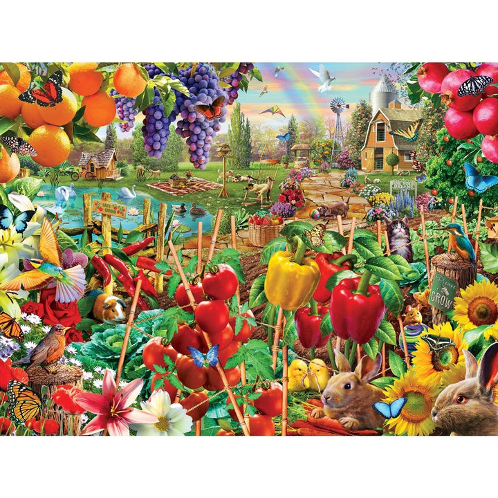 Farmers Market - A Plentiful Season 750 Piece Jigsaw Puzzle Image 2