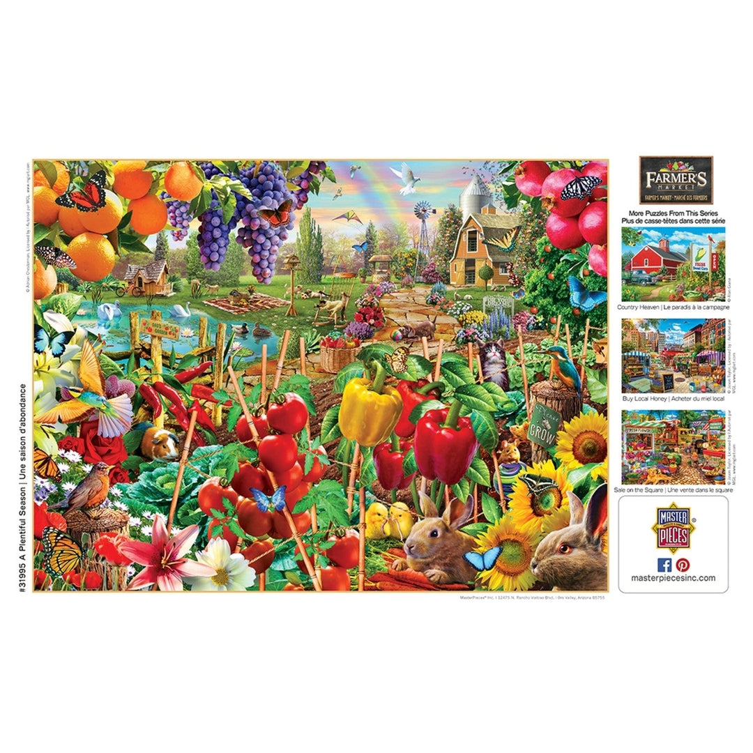 Farmers Market - A Plentiful Season 750 Piece Jigsaw Puzzle Image 4