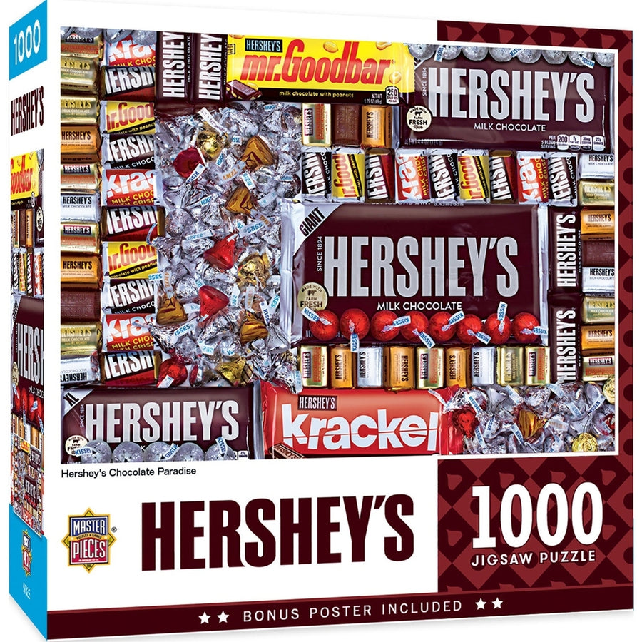 Hersheys Chocolate Paradise - 1000 Piece Puzzle Image 1