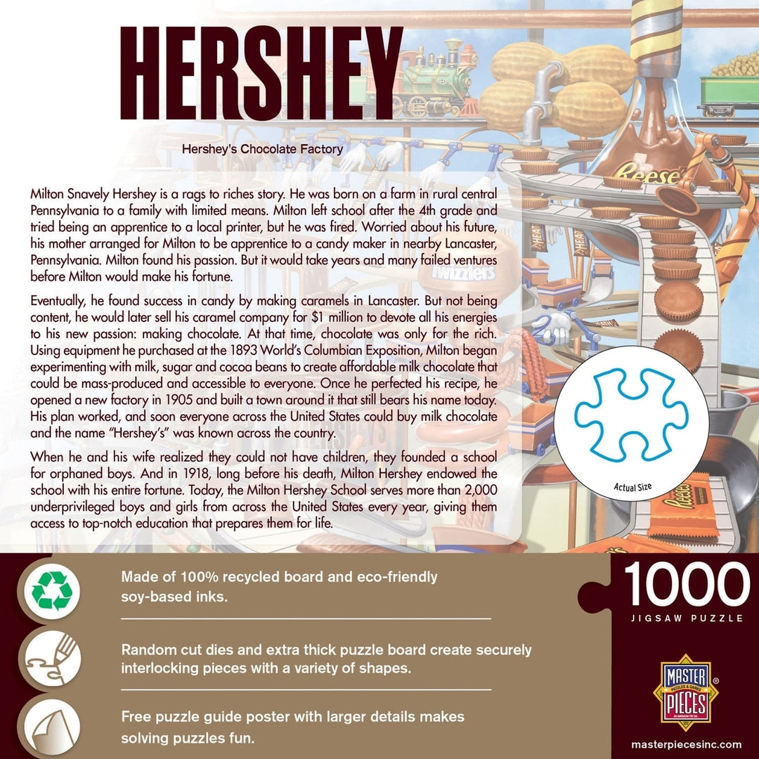 Hersheys Chocolate Factory - 1000 Piece Puzzle Image 3