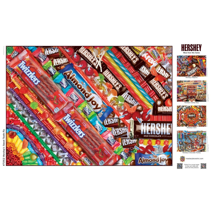 Hersheys Sweet Tooth Fix - 1000 Piece Puzzle Image 4