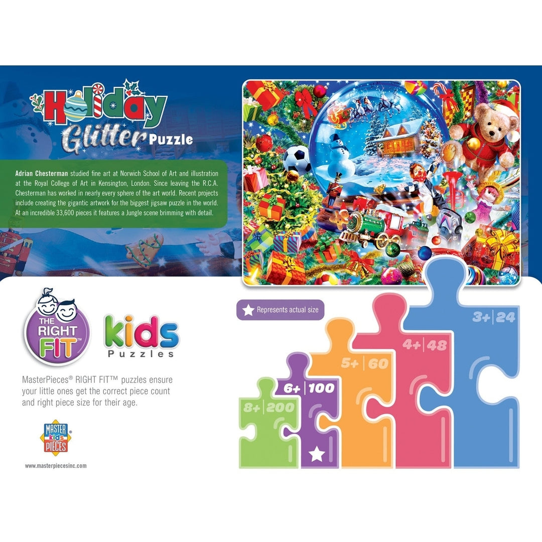 Holiday Glitter - Holiday Dreams 100 Piece Puzzle Image 3