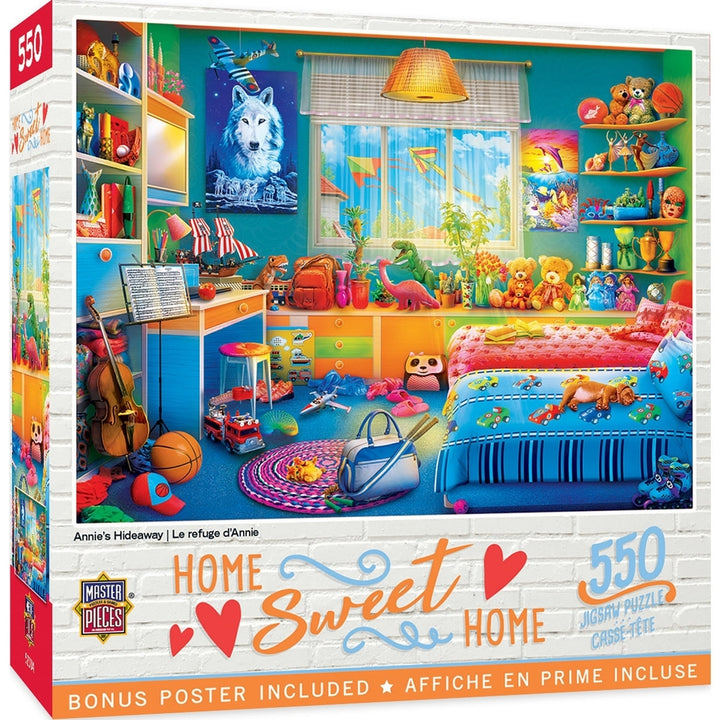 Home Sweet Home - Annies Hideaway 550 Piece Jigsaw Puzzle Image 1