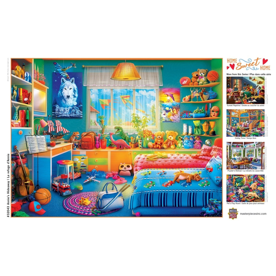 Home Sweet Home - Annies Hideaway 550 Piece Jigsaw Puzzle Image 4