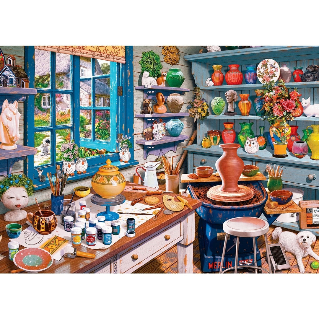 Home Sweet Home - Garden Getaway 500 Piece Jigsaw Puzzle Image 2