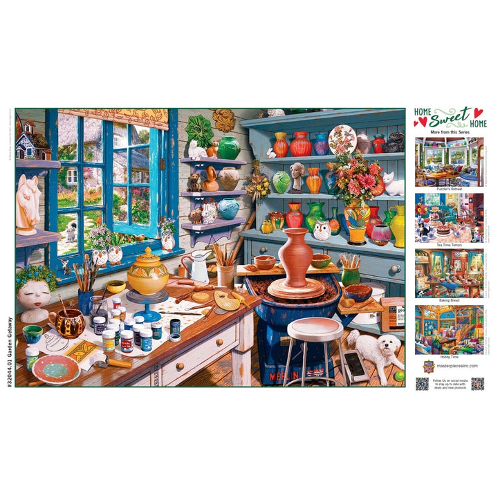 Home Sweet Home - Garden Getaway 500 Piece Jigsaw Puzzle Image 4