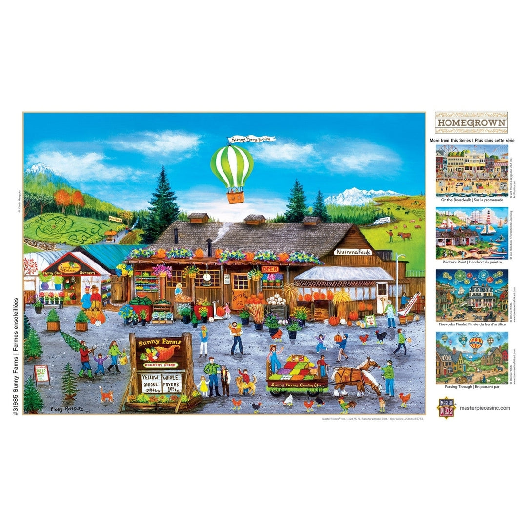Homegrown - Sunny Farms 750 Piece Puzzle Image 4