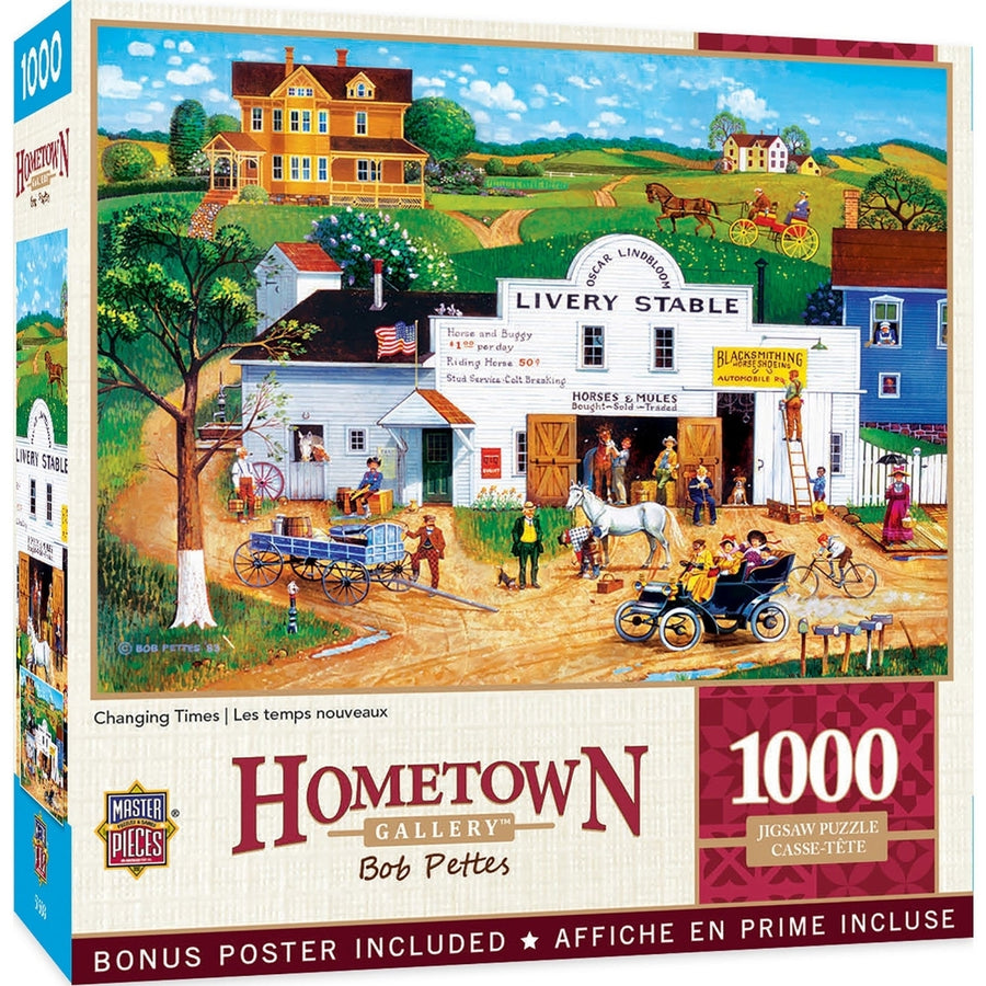 Hometown Gallery - Changing Times 1000 Piece Jigsaw Puzzle Image 1