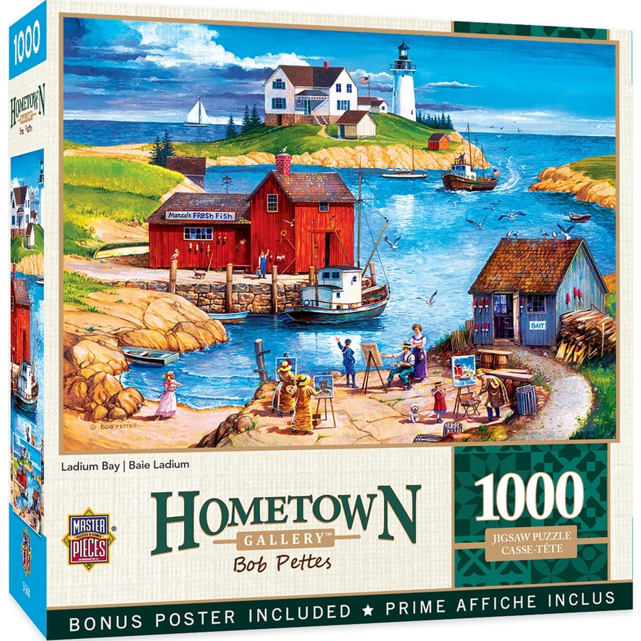 Hometown Gallery - Ladium Bay 1000 Piece Puzzle Image 1