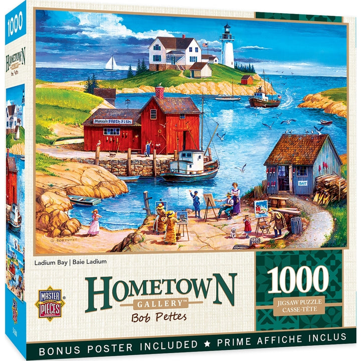 Hometown Gallery - Ladium Bay 1000 Piece Jigsaw Puzzle Image 1