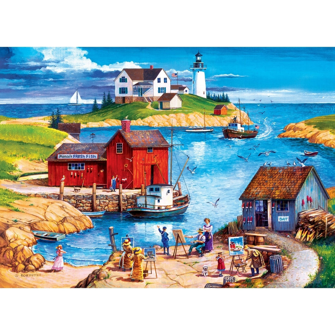 Hometown Gallery - Ladium Bay 1000 Piece Puzzle Image 2