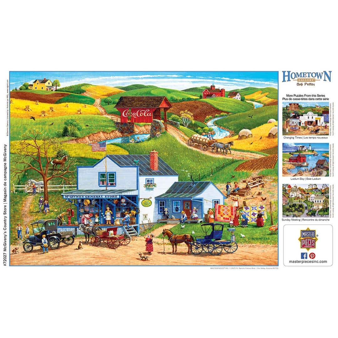 Hometown Gallery - McGivenys Country Store 1000 Piece Jigsaw Puzzle Image 4