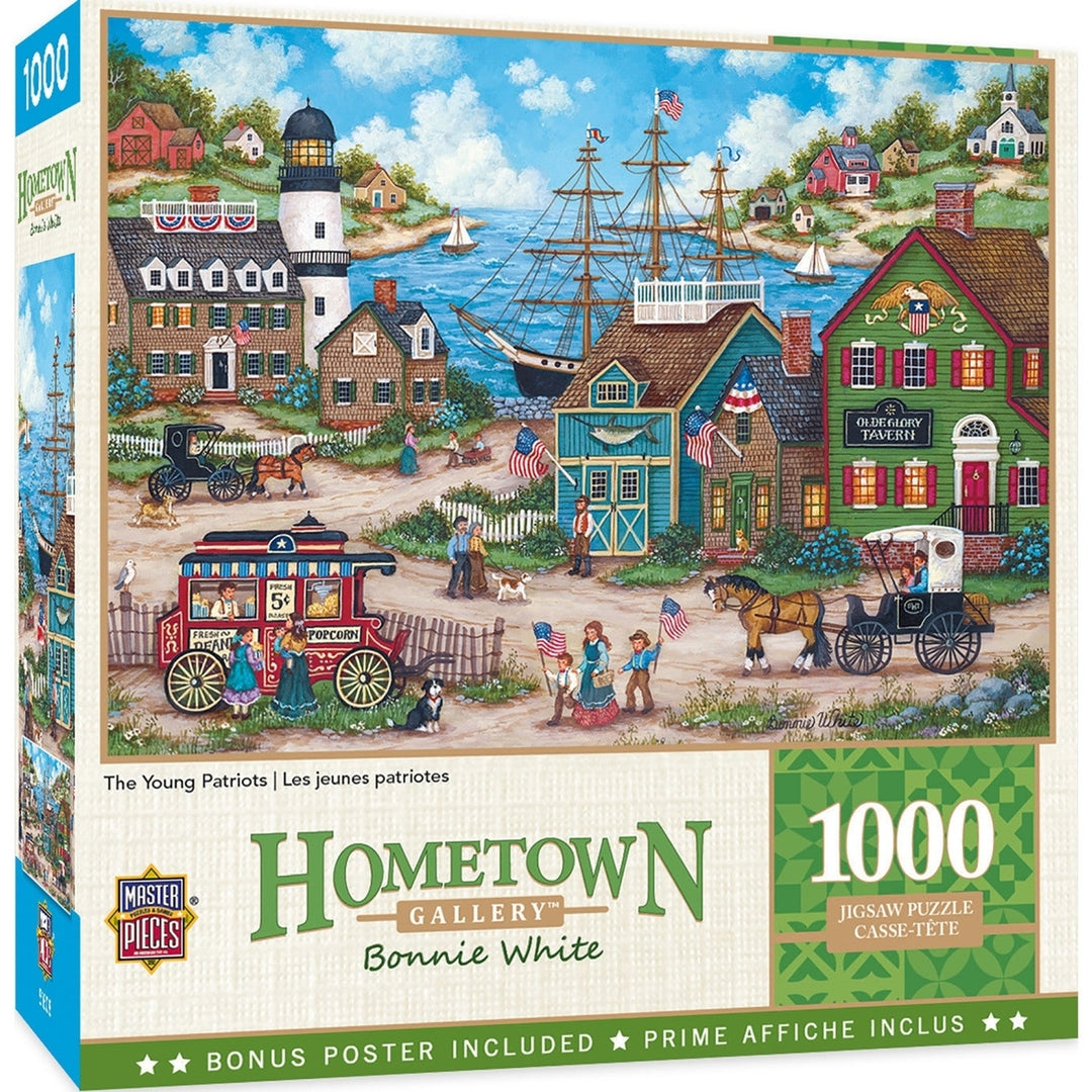 Hometown Gallery - The Young Patriots 1000 Piece Jigsaw Puzzle Image 1