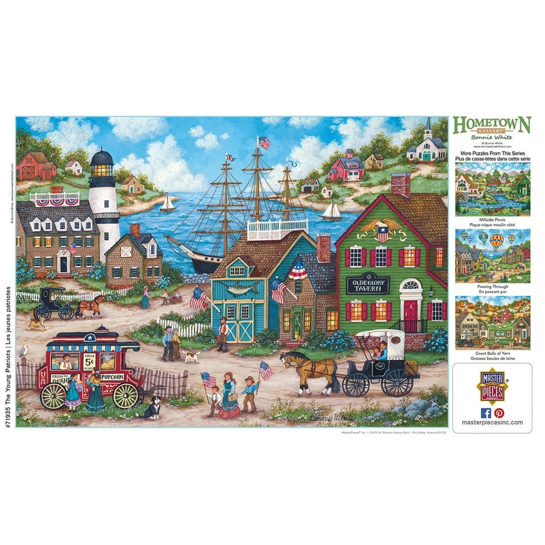 Hometown Gallery - The Young Patriots 1000 Piece Jigsaw Puzzle Image 4