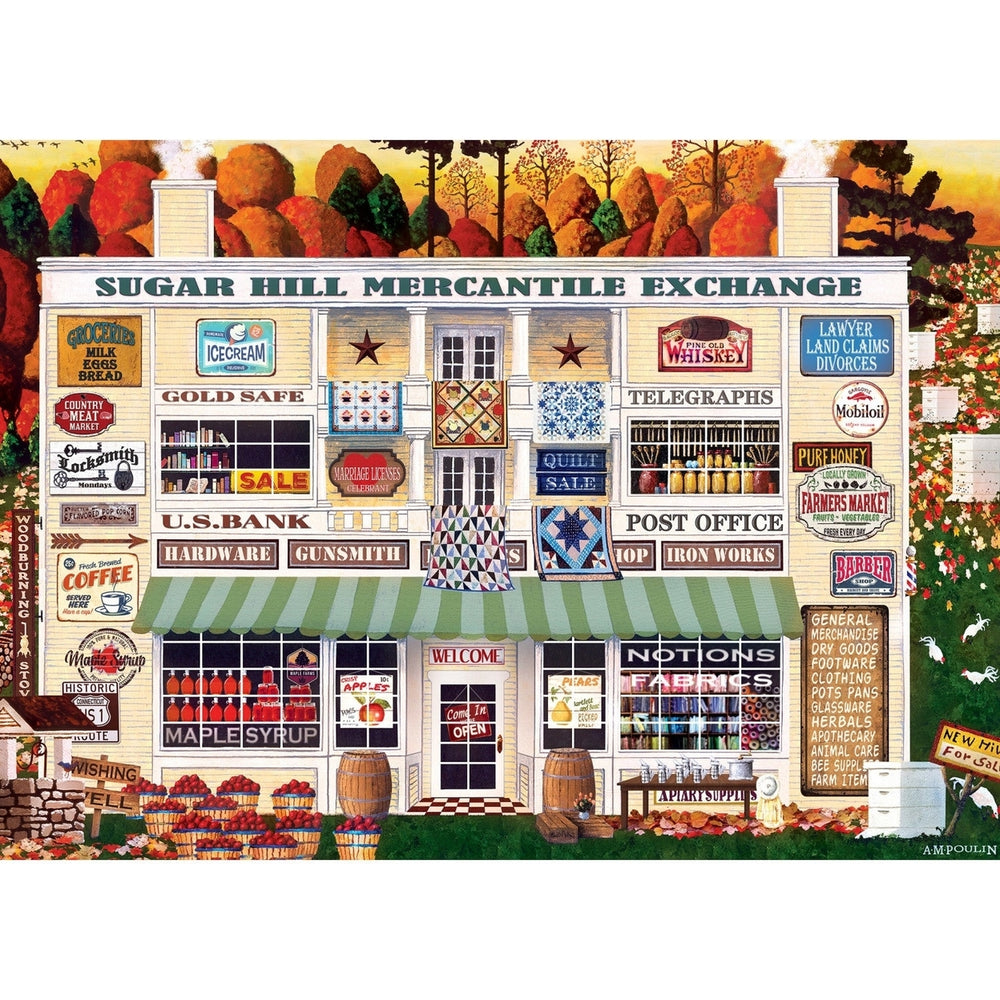 General Store - Sugar Hill Mercantile 1000 Piece Jigsaw Puzzle Image 2