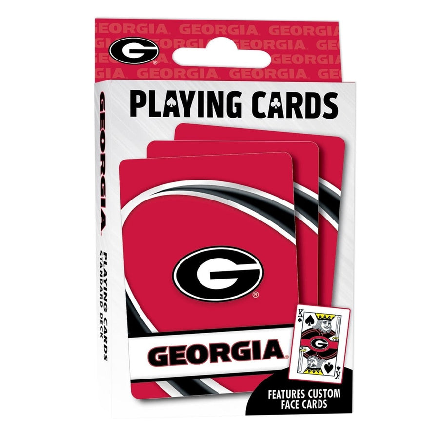 Georgia Bulldogs Playing Cards - 54 Card Deck Image 1